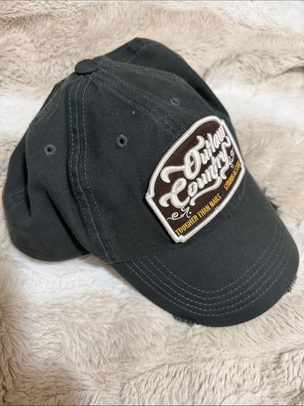 Black Baseball Cap - Branded Patch